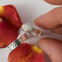 Woodland Wedding Rings In 18ct White Eco Gold, thumbnail 4 of 7