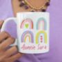 Auntie Rainbow Personalised Mug, thumbnail 1 of 2