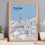 Personalised Toulouse Print, thumbnail 9 of 10