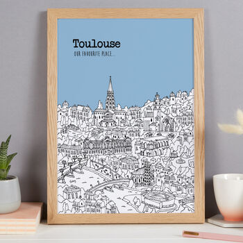 Personalised Toulouse Print, 9 of 10