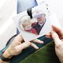Grandad Photo Removable Heart And Personalised Card, thumbnail 1 of 6