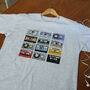 Personalised Cassette Tape Music Selection T Shirt, thumbnail 9 of 12