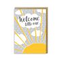 'Welcome Little One' New Baby Card, thumbnail 2 of 4