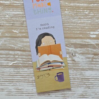 'Sshhh I'm Reading' Bookmark, 2 of 2