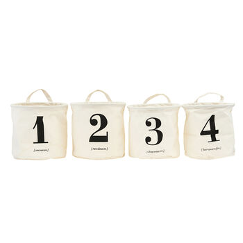 Numbered Storage Baskets, 3 of 4