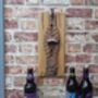 Wall Bottle Opener Drum Foot Pedal Oak Vintage, thumbnail 10 of 12
