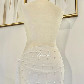 Bride To Be Pearl Sarong, 2 of 4
