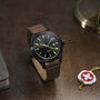 Propulsion Swiss Watch With Chocolate Brown Strap, thumbnail 1 of 6