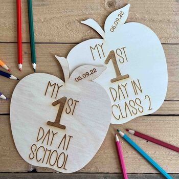 Back To School Photo Prop Apple Sign, 4 of 4