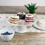 Personalised Summer Flower Cake Stand, thumbnail 1 of 10