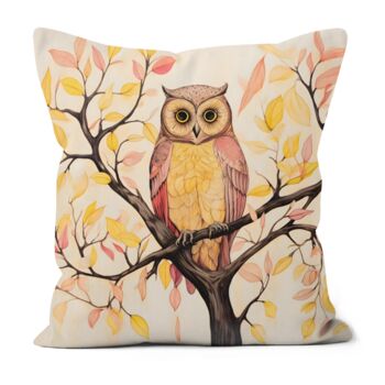 Owls Perch Hand Made Poly Linen Cushions, 7 of 7