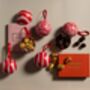 Refillable Scandi Bauble Duo With Chocolate Truffles, thumbnail 2 of 8