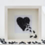 Handmade 3D Framed Butterfly Heart, Can Be Personalised, thumbnail 5 of 7