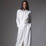 Andie Everyday Shirt Dress In Ivory, thumbnail 4 of 4