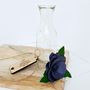 Leather Anniversary Large Roses In Glass Carafe, thumbnail 5 of 8