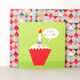 Happy Birthday Cupcake Card, thumbnail 4 of 4