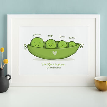 Print At Home Digital 'Peas In A Pod Family Print', 5 of 6