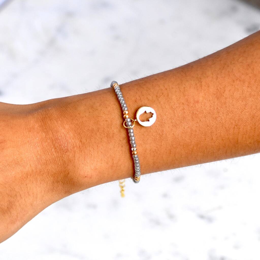 Hamsa Charm Bracelets By Jiya Jewellery