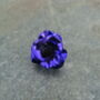 Poppy Purple Flower Lapel Pin, thumbnail 2 of 4