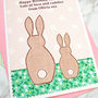 'Bunnies' Personalised Birthday Card, thumbnail 2 of 4