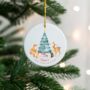 Baby's First Christmas Forest Friends Decoration, thumbnail 4 of 4