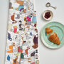 Pack Of Proud Pooches Tea Towel, thumbnail 2 of 3