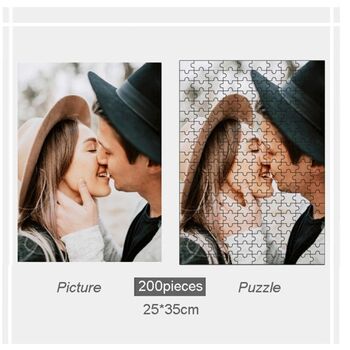 Personalised Photo Custom Jigsaw Puzzle, 3 of 12