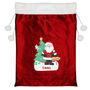 Personalised Christmas Santa Luxury Sack, thumbnail 4 of 4