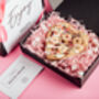 Valentines Gift Blondie And Brownie Heart Duo, thumbnail 2 of 6