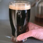 18th Birthday Bow Tie Beer Glass, thumbnail 8 of 8