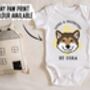 Shiba Inu Baby Onesie, thumbnail 3 of 6