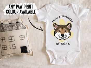 Shiba Inu Baby Onesie, 3 of 6