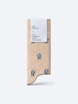 The Barista – Luxury Coffee Themed Socks, 2 of 8
