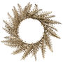 Gold Fern Wreath Christmas Table Place Mats, thumbnail 3 of 3