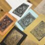 Tarot Card Linocut Workshop, Manchester, thumbnail 7 of 8