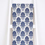 Set Of Two Peacock Flower Print Tea Towels, thumbnail 3 of 4