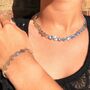 Organic Nugget Sterling Silver Bracelet, thumbnail 5 of 12