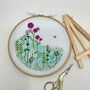 Flower Garden Embroidery Kit, thumbnail 4 of 12