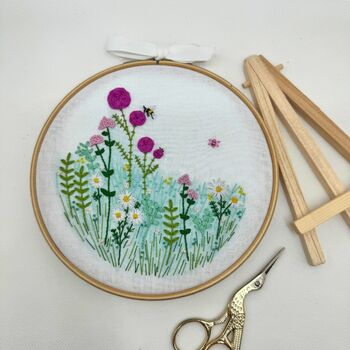 Flower Garden Embroidery Kit, 4 of 12