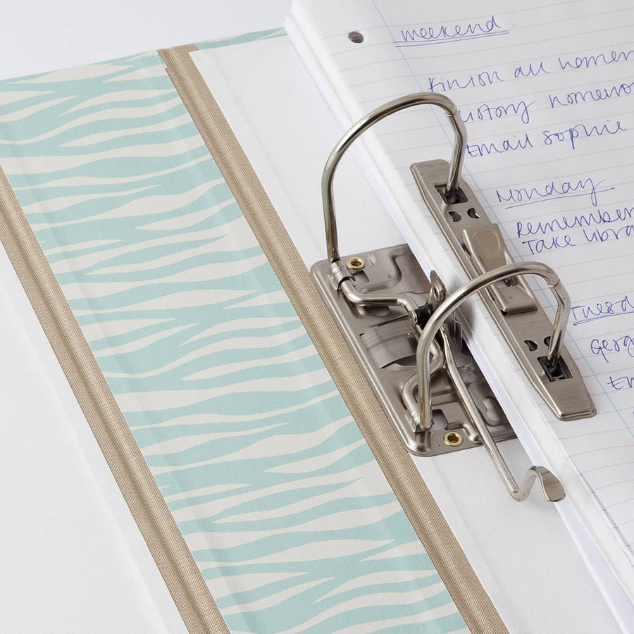 decorative lever arch file by harris & jones