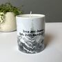 Personalised Fern Print Pot With Candle, thumbnail 2 of 7