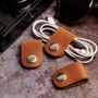 Personalised Leather Cable Tidy Organiser Small, thumbnail 6 of 6