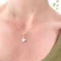 Sterling Silver Turtle Pendant Necklace, thumbnail 3 of 6