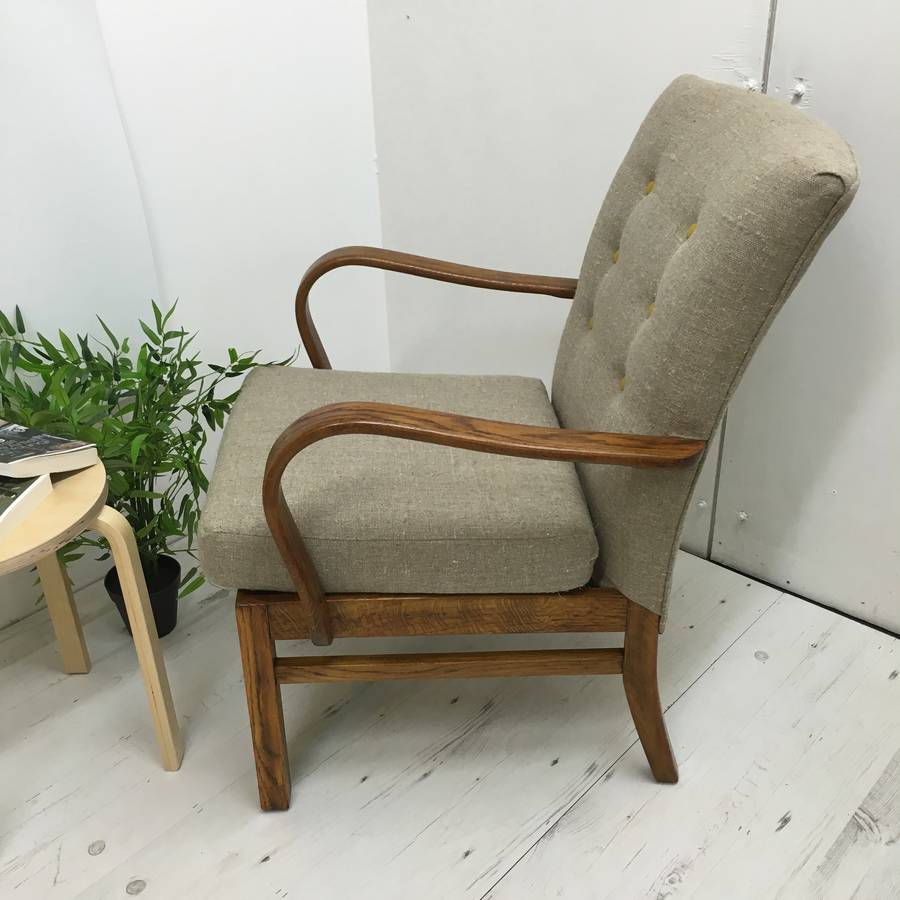 1940's Parker Knoll Armchair By Jeremy Bull and Co