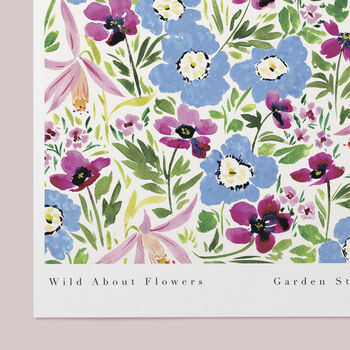Wild About Flowers Art Print, 2 of 3