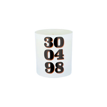 Birth Date Personalised Candle, 2 of 6