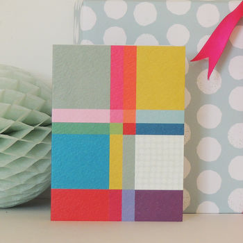 Mini Greetings Card Pack Of 10 Brights, 7 of 11