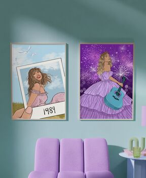 Taylor Swift Speak Now Art Print | Taylor Swift Eras Tour Wall Art, 3 of 3