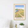 Hadrian's Wall Path National Trail Travel Poster, thumbnail 2 of 8