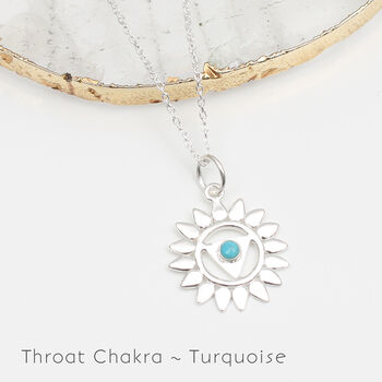 Personalised Semi Precious Stone Chakra Necklace, 10 of 12